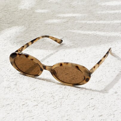 Tortoiseshell Frame Fashion Glasses Boho | SHEIN