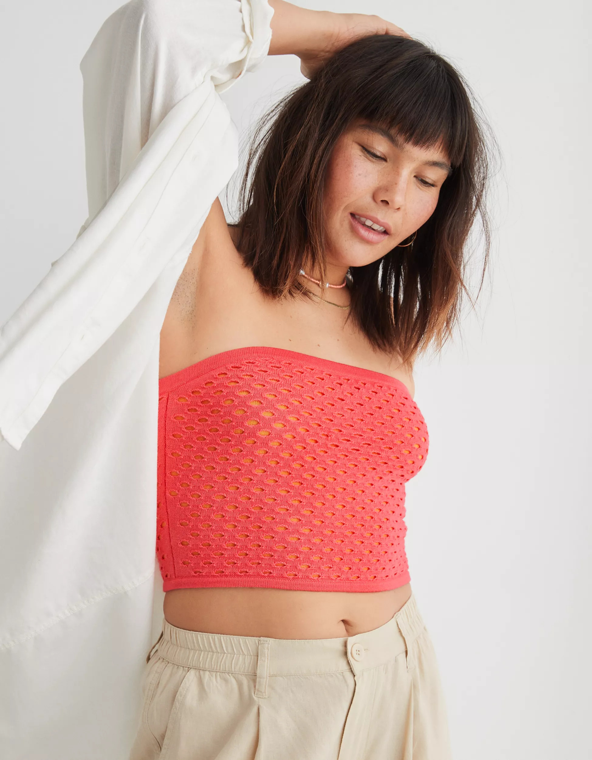Aerie Crochet Sweater Tube Top | Aerie