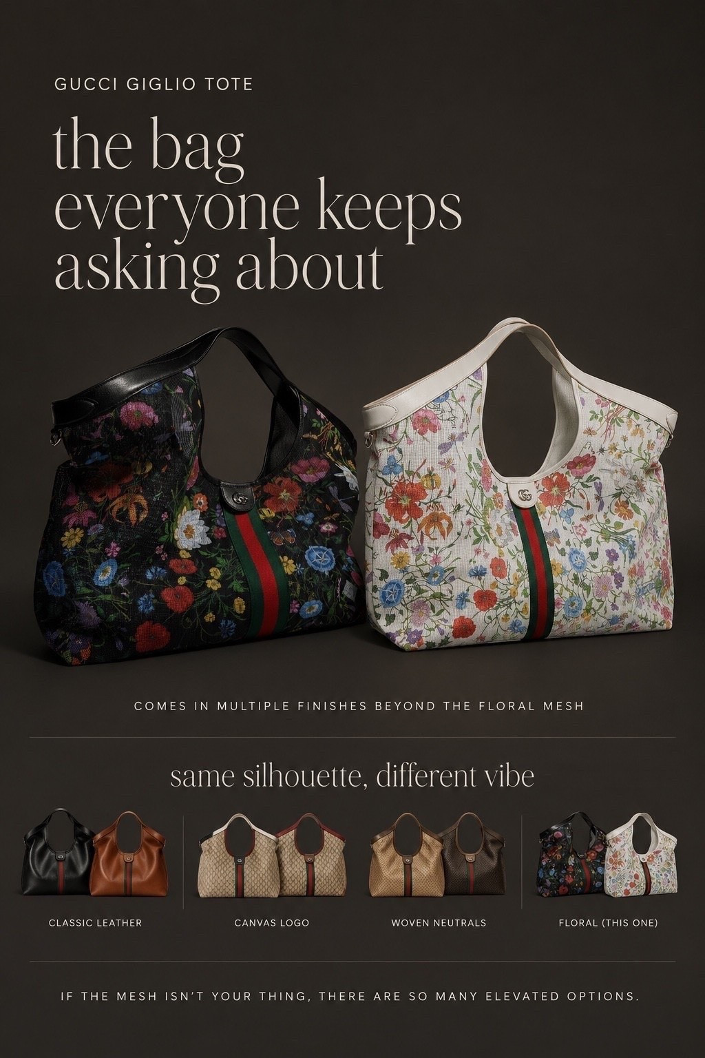It’s a hit! A ton of options too  🤍

Gucci. Tote bag. Designer. Spring bag.

#LTKSeasonal
