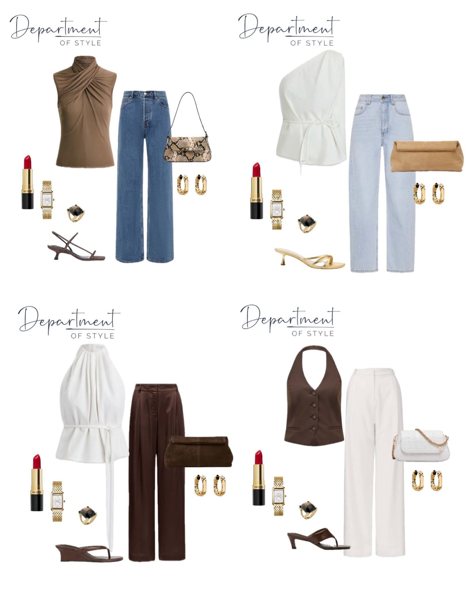 4 outfit ideas for a casual date or girls night out 💃 🥂 

#LTKaustralia #LTKstyletip