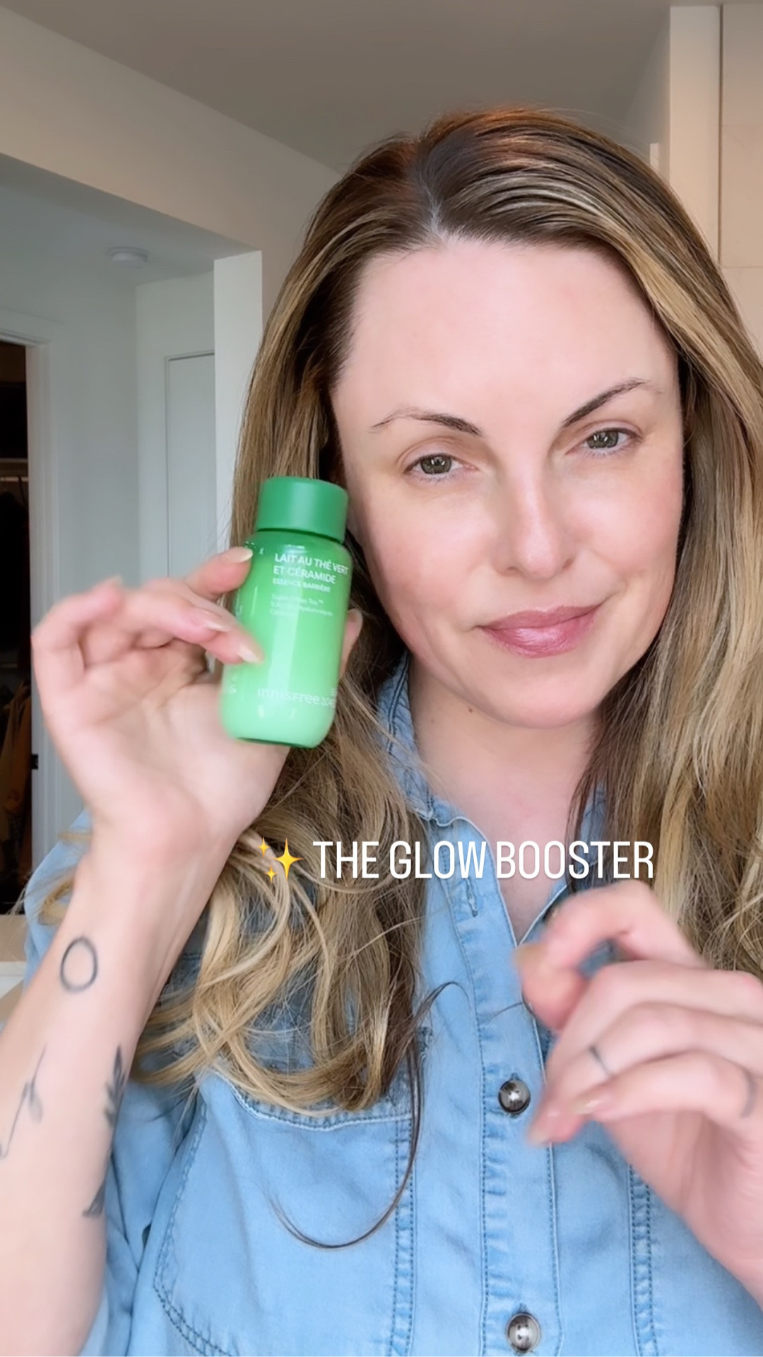 The skincare step that’s been making my skin look noticeably more plump, hydrated, and smooth lately. 🤍

I’ve been reaching for this milky toner essence whenever my skin feels dehydrated, dull, or like my makeup needs a little extra help sitting beautifully on the skin.

The lightweight formula layers effortlessly and gives my skin that fresh, healthy, hydrated look without feeling heavy or greasy. I love pressing it in after cleansing to add an extra layer of moisture before the rest of my skincare routine.

With green tea, ceramides, and multiple forms of hyaluronic acid, it’s designed to support the skin barrier while helping skin look softer, smoother, and more hydrated.

Such a beautiful addition if you’re looking for that healthy, plump skin look. ✨

#PR

#LTKgrwm #LTKOver40 #LTKBeauty