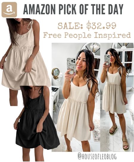 Amazon, amax n dresses, free people inspired, linen dress 

#LTKfindsunder50 #LTKsalealert #LTKover40