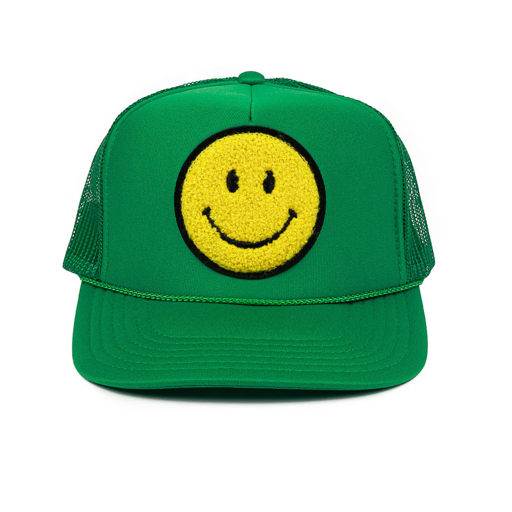 Local Beach Smiley Patch Trucker Hat | Local Beach