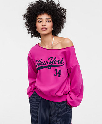 Women's New York Sweatshirt, Macy's Exclusive- Molly Rogers Capsule Collection - Macy's | Macy's