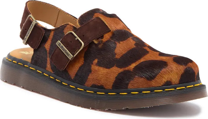 Gender Inclusive Jorge Genuine Calf Hair Slingback Clog | Nordstrom Rack