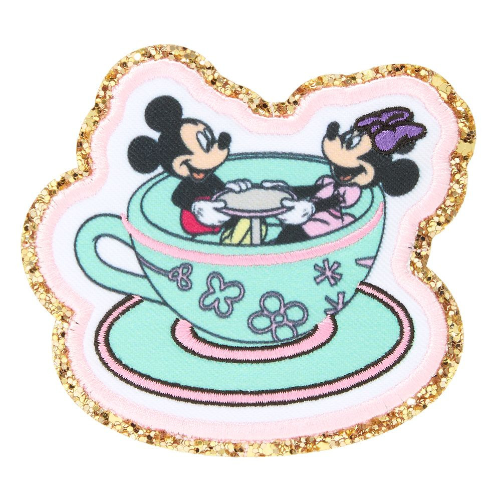 Mickey and Minnie Mouse Mad Tea Party Patch by Stoney Clover Lane | Disney Store