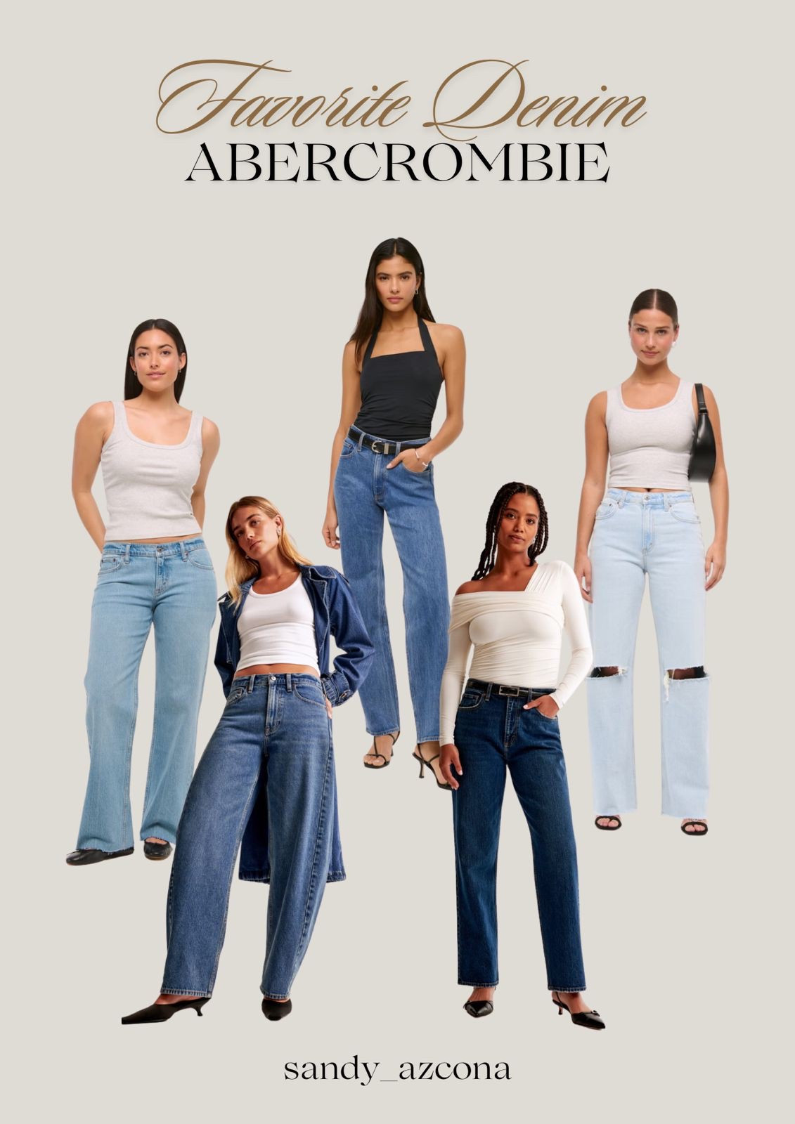 Abercrombie: favorite denim 🚨

#LTKPetite #LTKStyleTip #LTKSpringSale