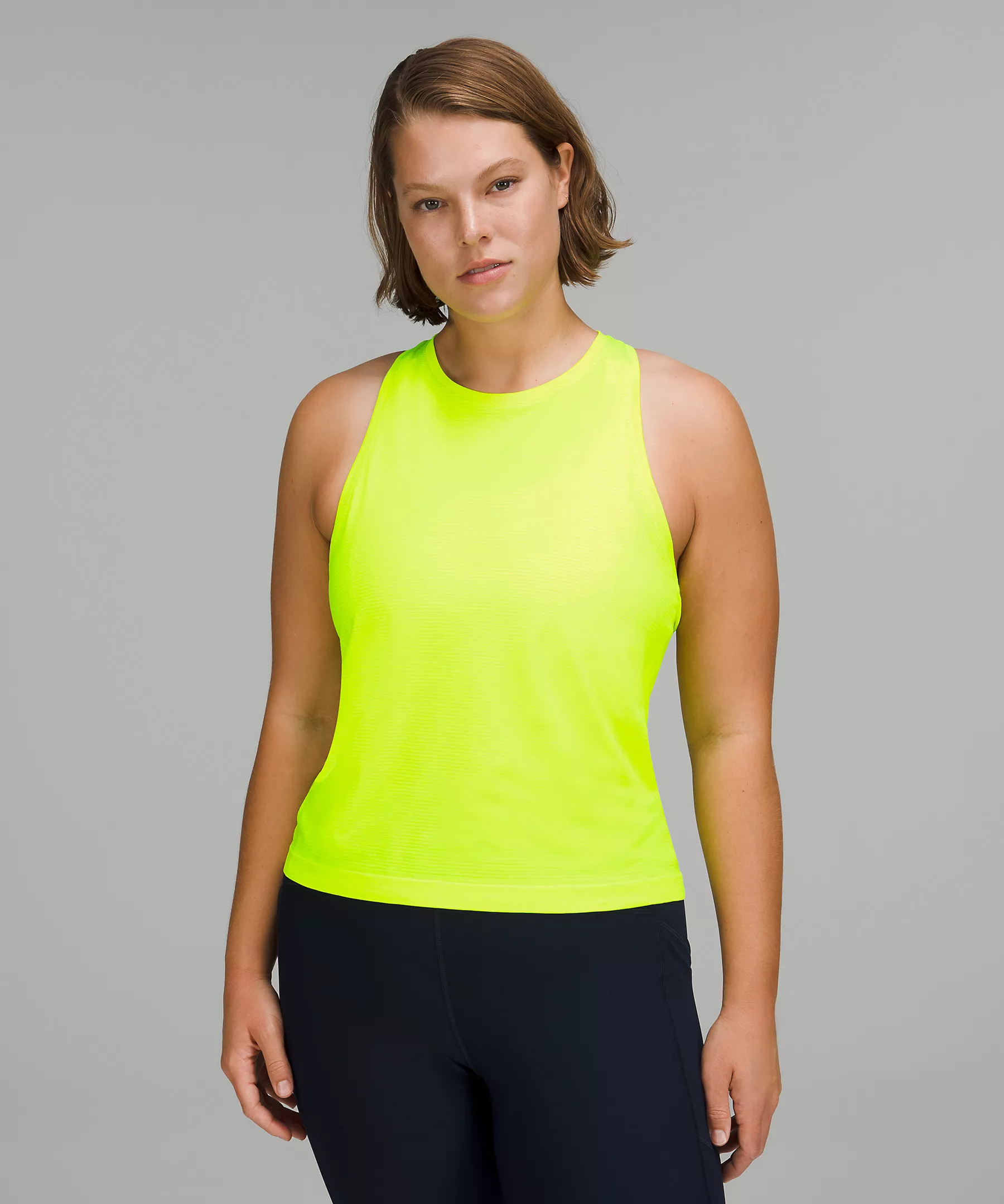 Swiftly Tech High-Neck Tank Top 2.0 *Waist Length | Women's Hoodies & Sweatshirts | lululemon | Lululemon (US)