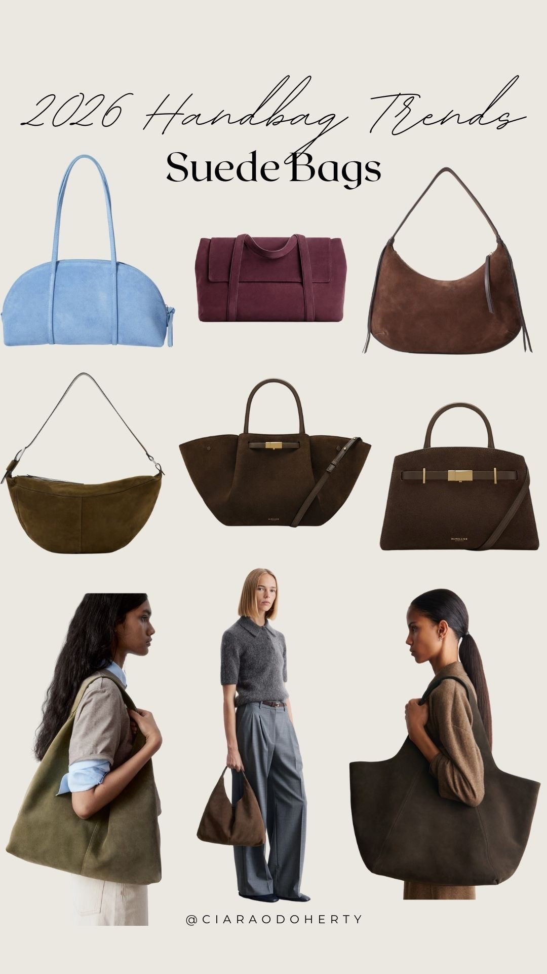 2026 Handbag Trends: Suede Bags

DeMellier, & other stories, Cos, asos, suede bag, suede clutch, m&s

#LTKireland #LTKeurope #LTKwinter