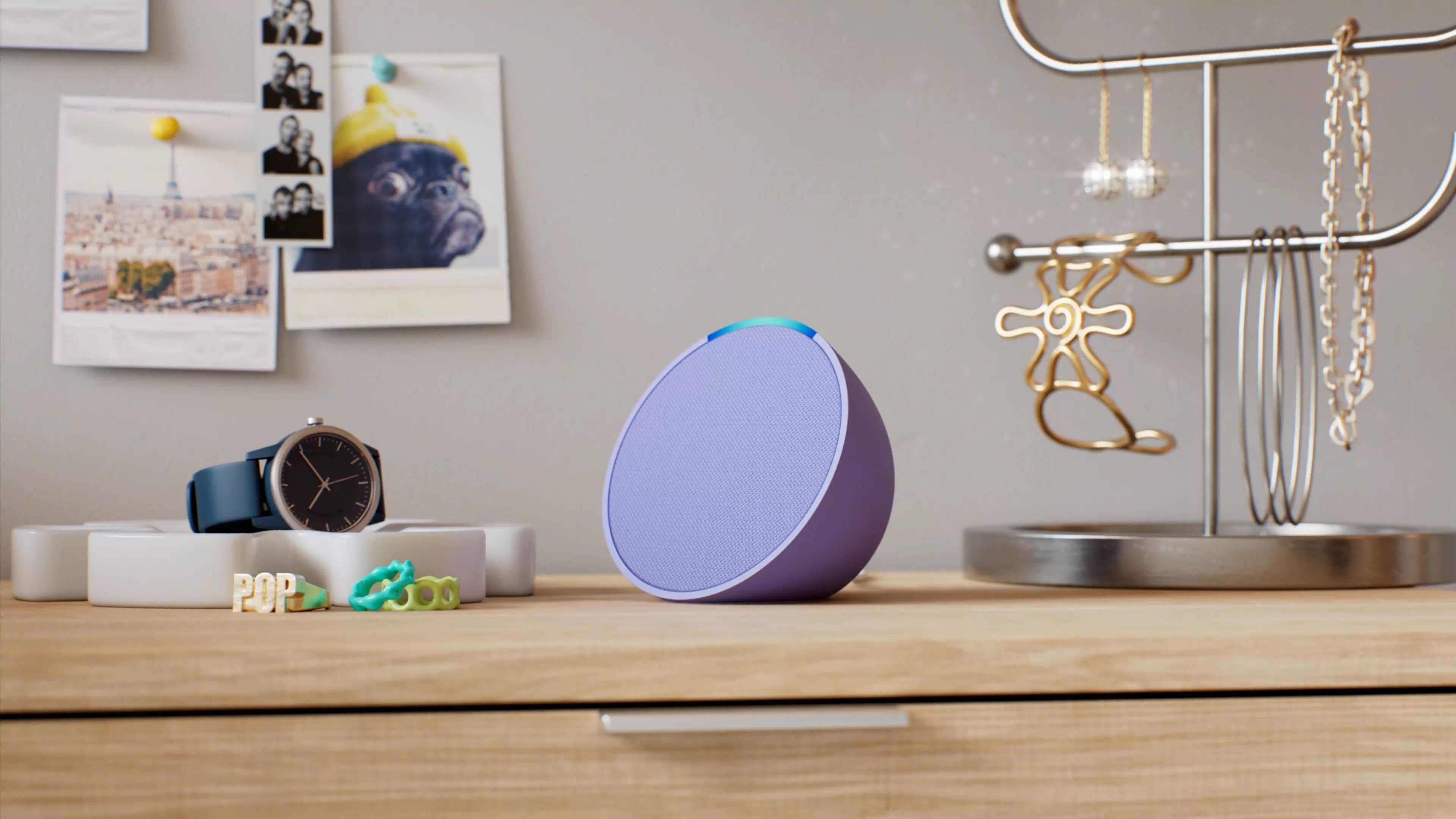 Amazon Echo Pop | Full sound compact smart speaker with Alexa | Charcoal | Amazon (US)