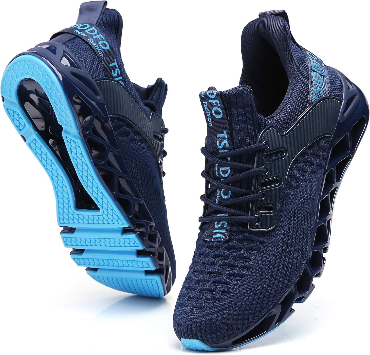 TSIODFO Men Sneakers Fashion Sport Running Athletic Tennis Walking Shoes | Amazon (US)