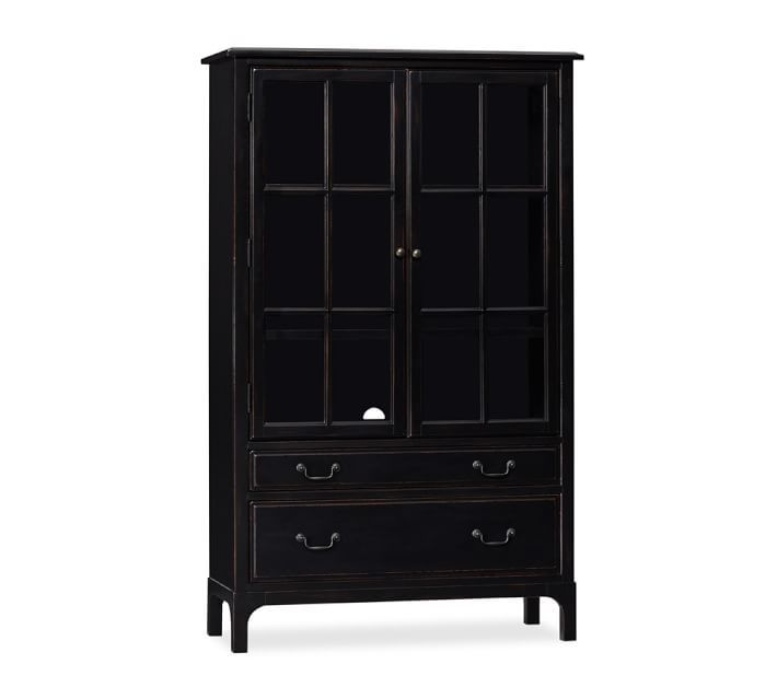Bronson 40" x 65" Bookcase with Doors | Pottery Barn (US)