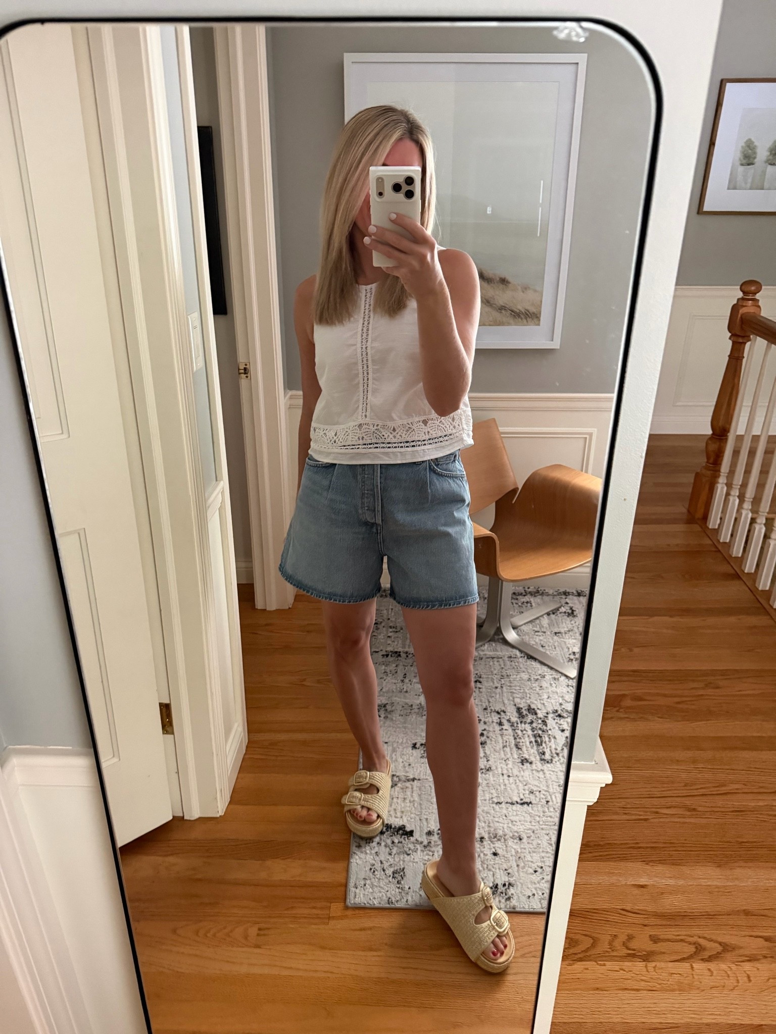 The denim shorts you will love as we head into fall.

#LTKootd #LTKOver40