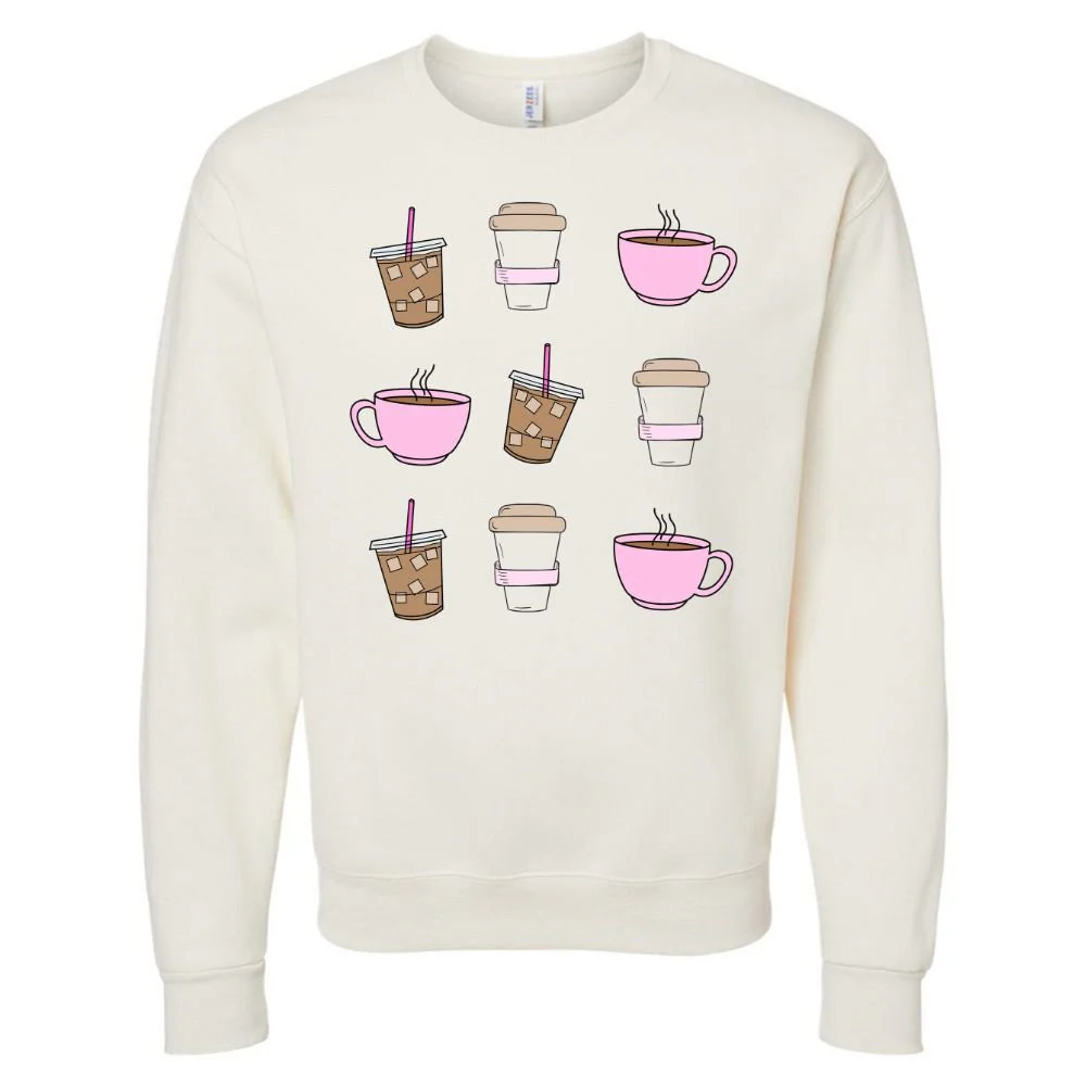 'Coffee Girlie' Crewneck Sweatshirt | United Monograms
