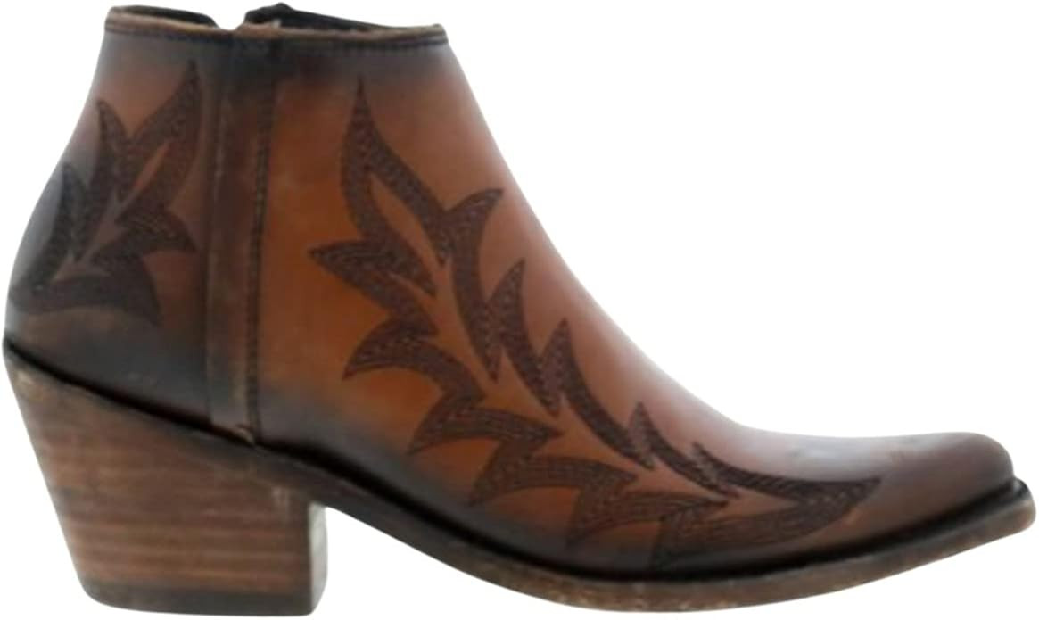 LIBERTY BLACK Women's Veggie Pecan Fashion Booties Snip Toe - Lb-7129116 Veggie | Amazon (US)