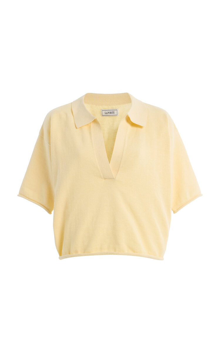 Josie Cotton-Cashmere Polo | Moda Operandi (Global)