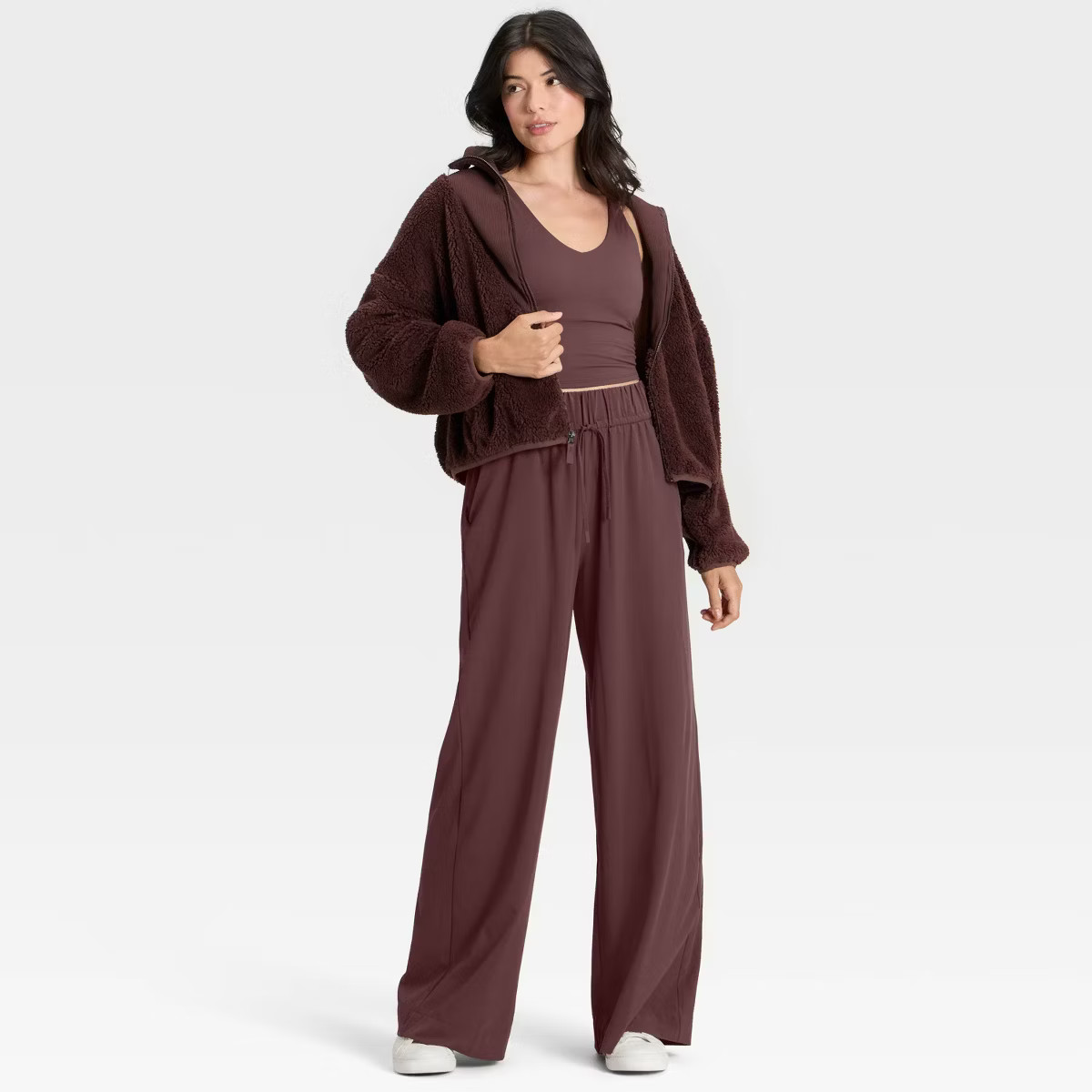 Women's Active Light High-Rise Wide Leg Pants - All In Motion™ | Target