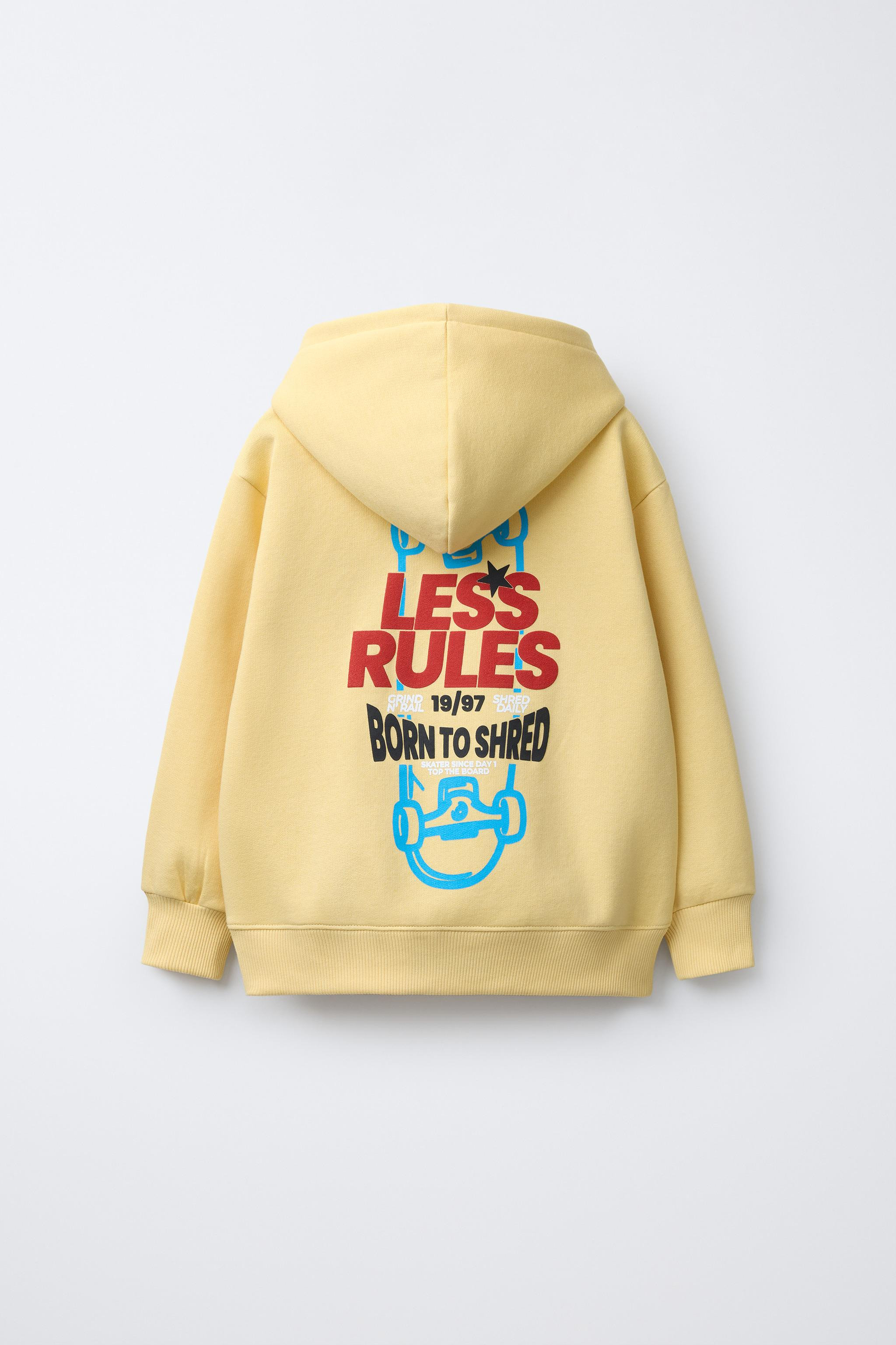 EMBOSSED SKATE HOODIE | Zara US