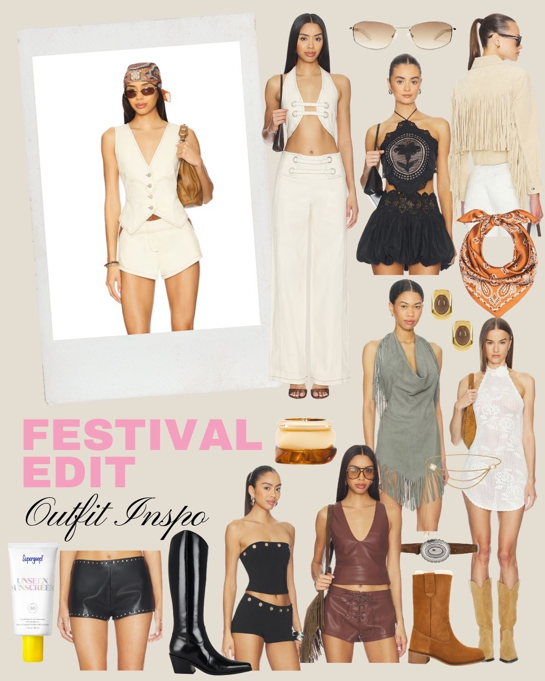 Festival Edit Outfit Inspo 🤎✨🌴

#LTKootd #LTKgrwm #LTKFestival