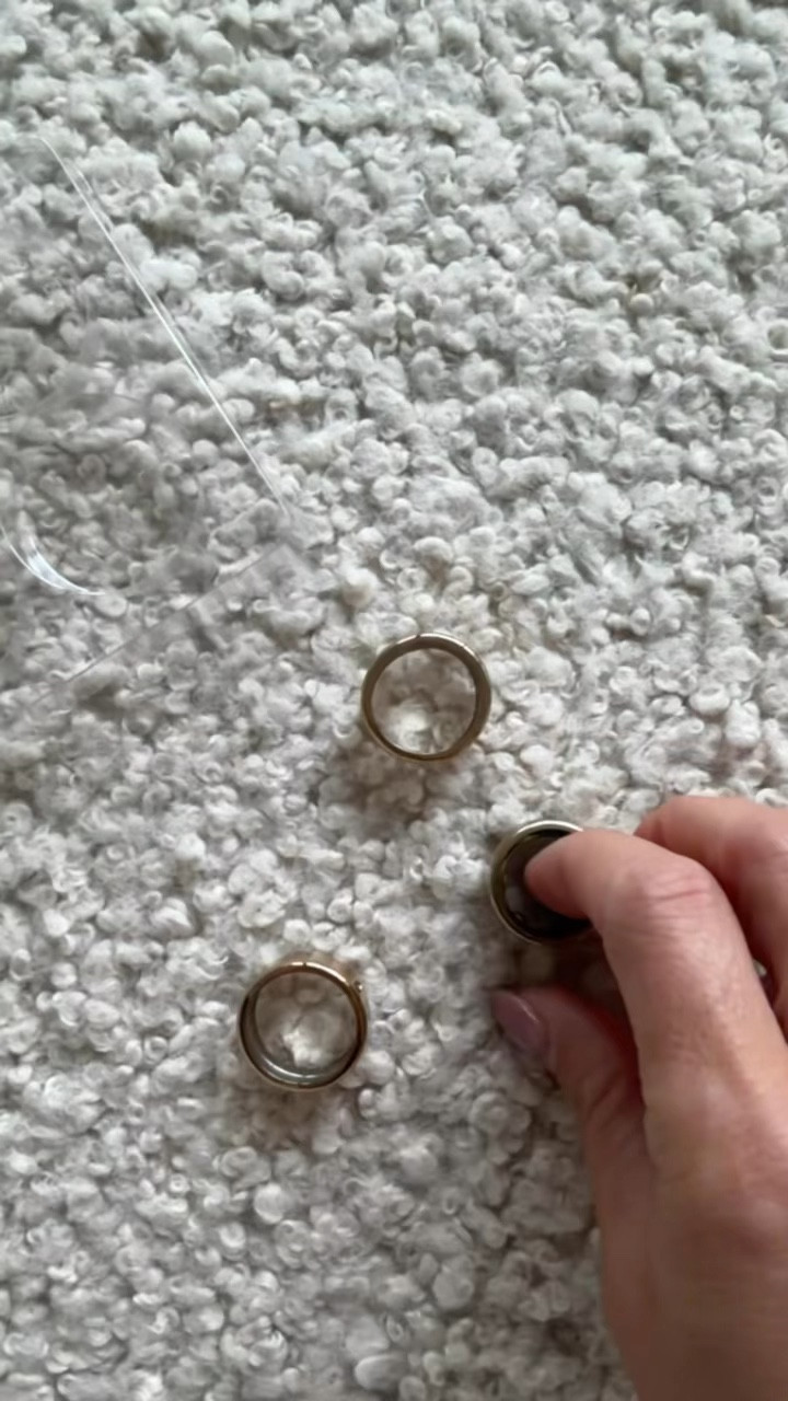 Has anyone else experienced this?! The gold never holds up for me on my Oura ring, it ends up just looking scratched and dull after a bit. I found these silicone covers for less than $10 and now it looks brand new!! 👏 

#LTKOver40