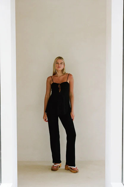 Ashton Jumpsuit - Black | Sabo Skirt US