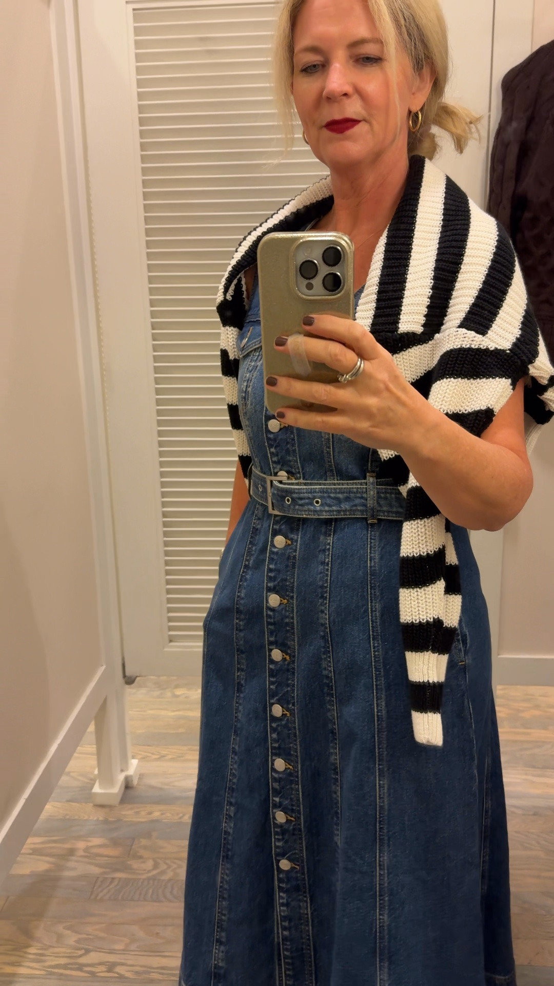 Found some goodies at Loft. Great capsule fall pieces. Wide cuff relaxed fit straight jeans, denim dress, long denim dress, stripe sweater, cable knit cardigan, light sweater, cream sweater, poplin stripe button up, women’s fall outfit ideas, fall outfit inspo, chunky cardigan, stripe cardigan

#LTKOver40 #LTKSaleAlert #LTKootd