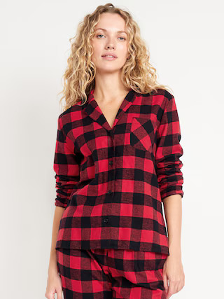 Flannel Pajama Shirt | Old Navy (US)