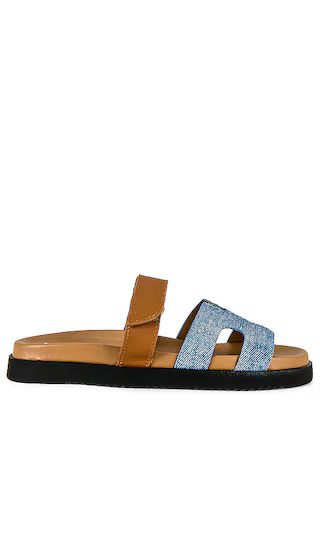 Mayven Slide in Denim Multi | Revolve Clothing (Global)