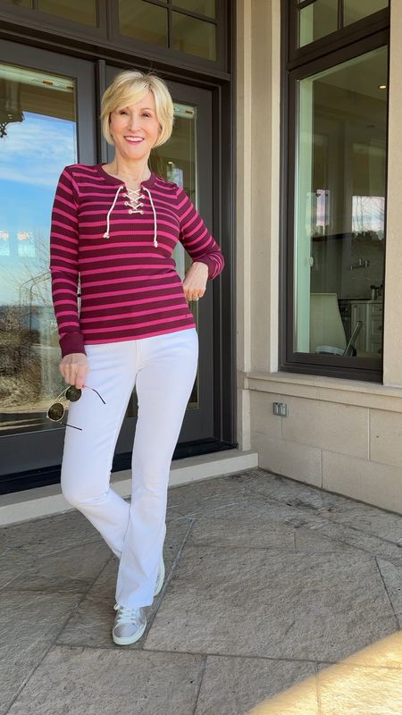 No summer wardrobe would be complete without a nautical stripe! I love this striped hoodie that is now on sale and fits true to size.
Grab it now while it’s on sale!


#LTKsalealert #LTKover40 #LTKSeasonal
