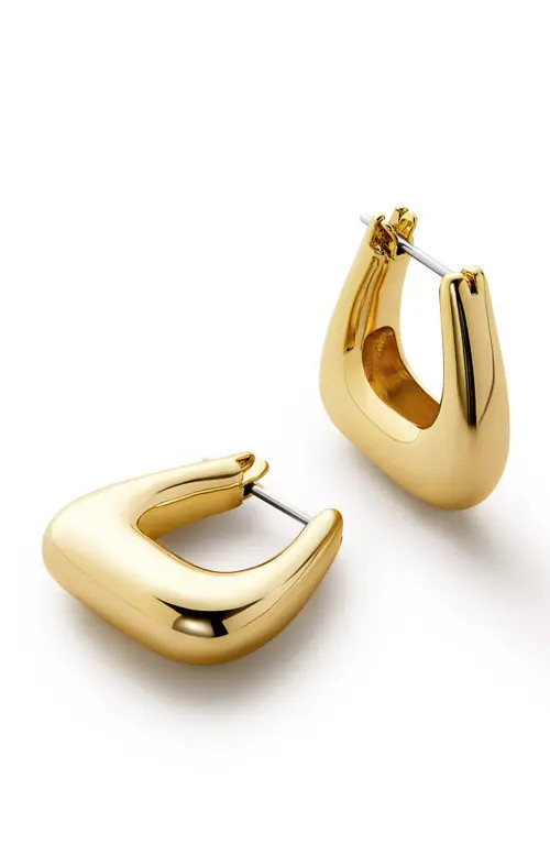 Ana Luisa Chunky Gold Hoop Earrings - Colene at Nordstrom, Size Medium | Nordstrom