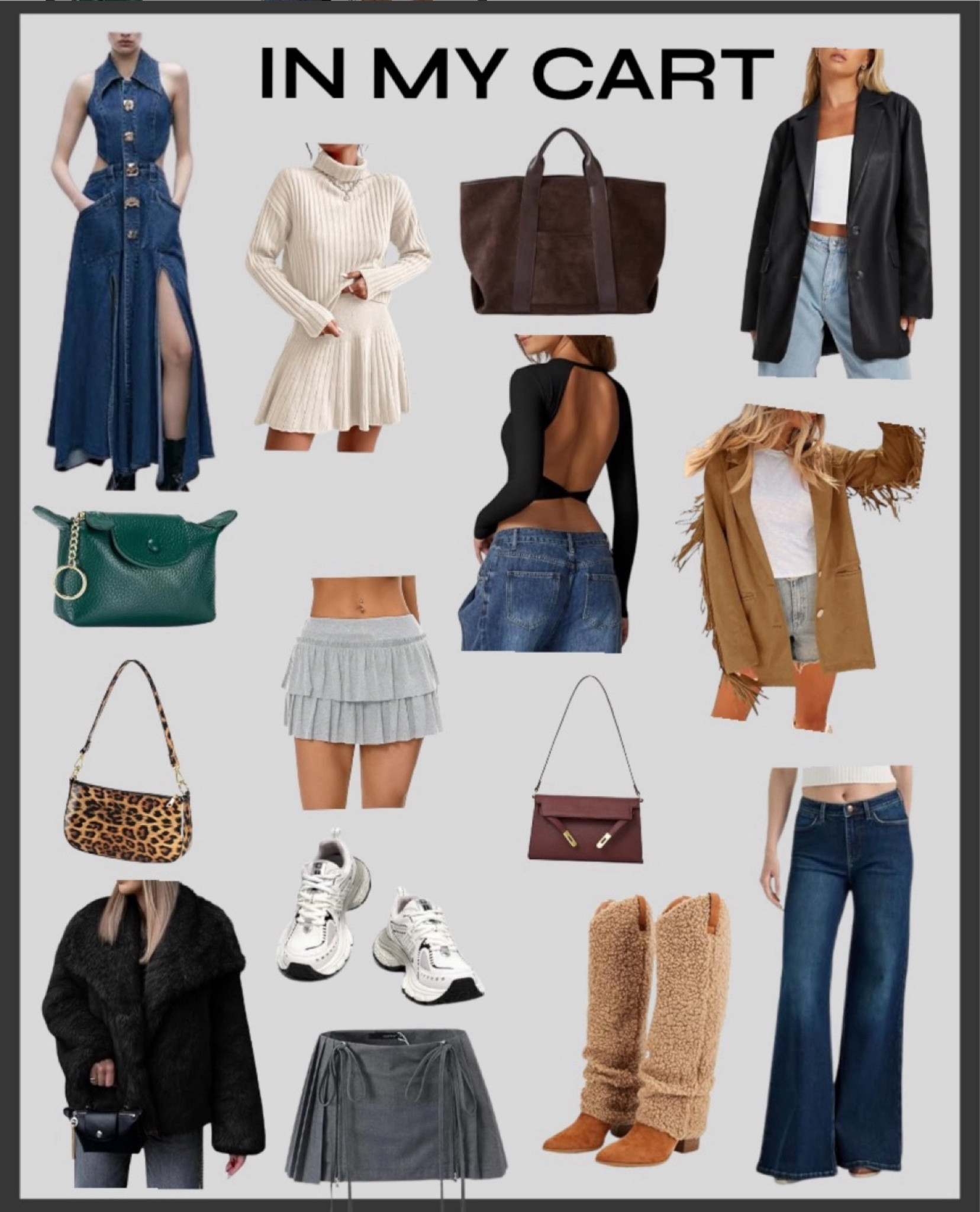 In my Amazon cart rn - all my favs for Thanksgiving / fall / winter 

Amazon find Amazon fashion 

#LTKFindsUnder100 #LTKFindsUnder50