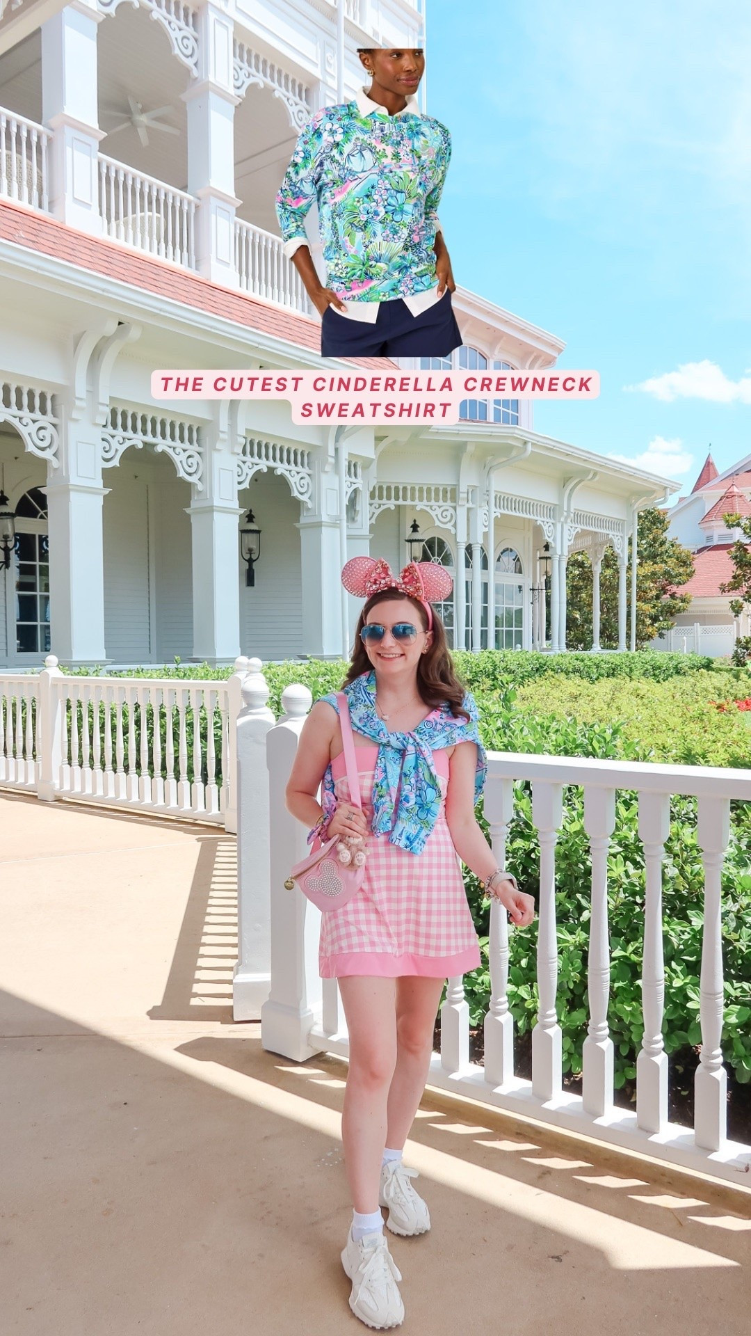 The cutest Disney x Lilly Pulitzer popover! Perfect for layering in and out of the parks. I wore it to Walt Disney World recently and it was so cute. 

disney mom outfit / disneyland outfit ideas /disney park outfit / mom style / athleisure outfit / comfortable travel outfit / theme park outfit / walking sneakers / mom uniform /disney accessories /baseball hat outfit /comfortable mom outfits / spring disney outfits / Disney mom outfit ideas / Disney world outfit ideas

#LTKmomlife
