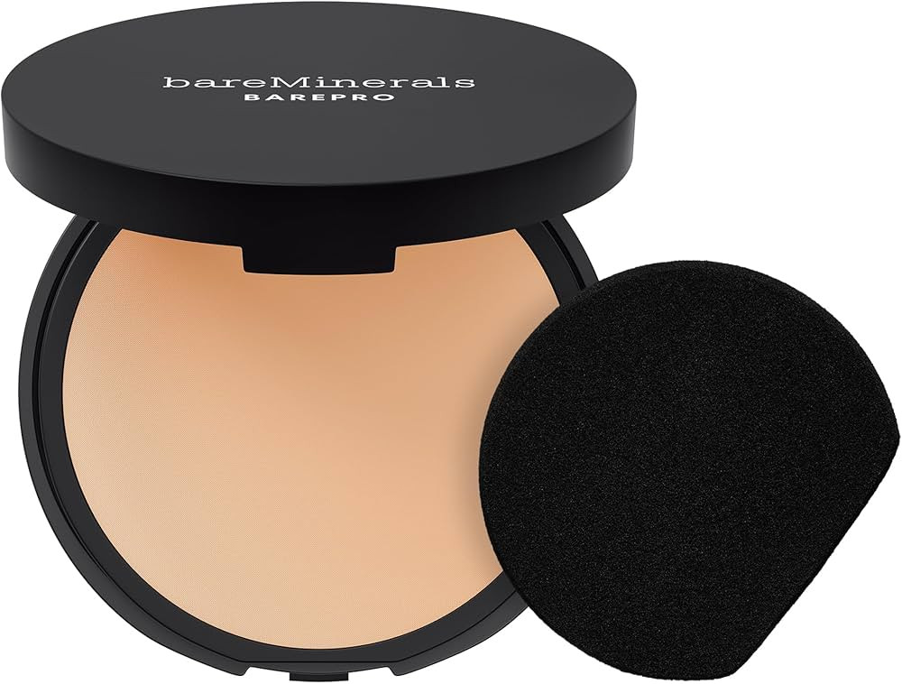 bareMinerals Barepro Skin-Perfecting Powder Foundation, Matte Pressed Powder Foundation Full Cove... | Amazon (US)