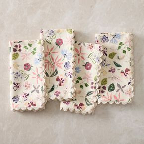 Lulie Wallace Floral Napkins | West Elm (US)