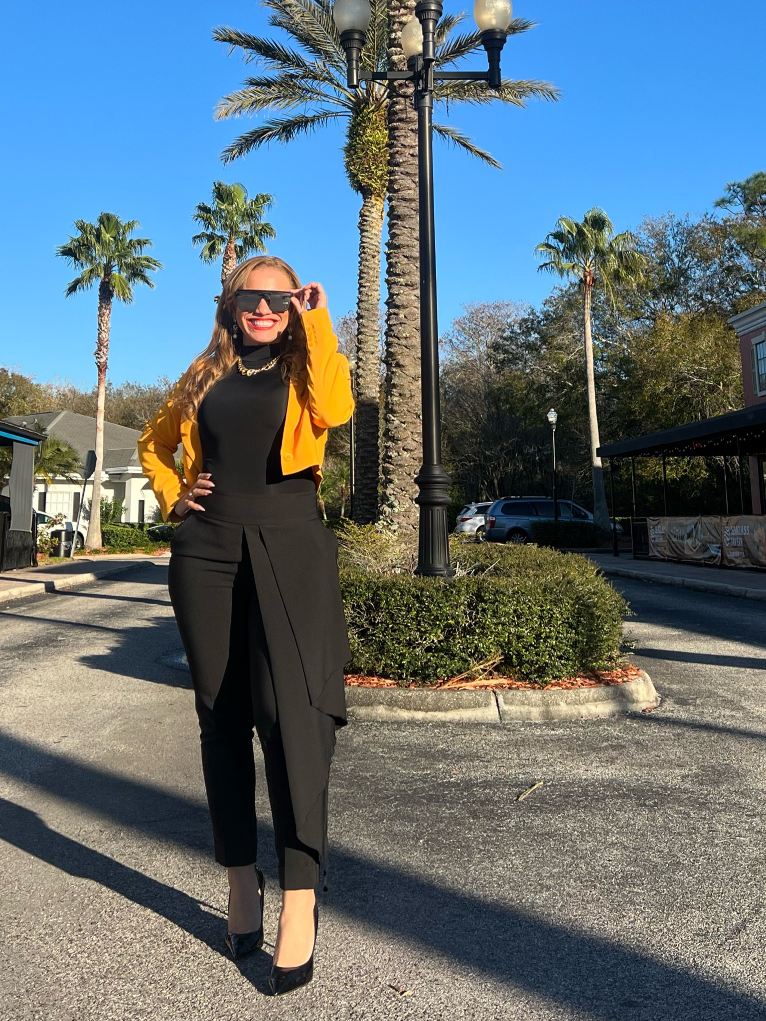 As a Speaker it is of the essence to be dressed to the T! 
.
After All being poorly dressed is just bad manners! 💅🏽 
.
I am wearing a small in the mustard crop blazer & a size small in my bodysuit & a size 4 in the pants! 
.
#WomensupportingWomen #Expressyourself #express #workattire #womenspeakers #business #speakersattire #keynotespeaker #corporatelook 

#LTKMostLoved #LTKstyletip #LTKworkwear
