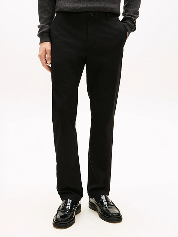 Regular Fit Twill-Chinos mit Flag | Tommy Hilfiger (DE)