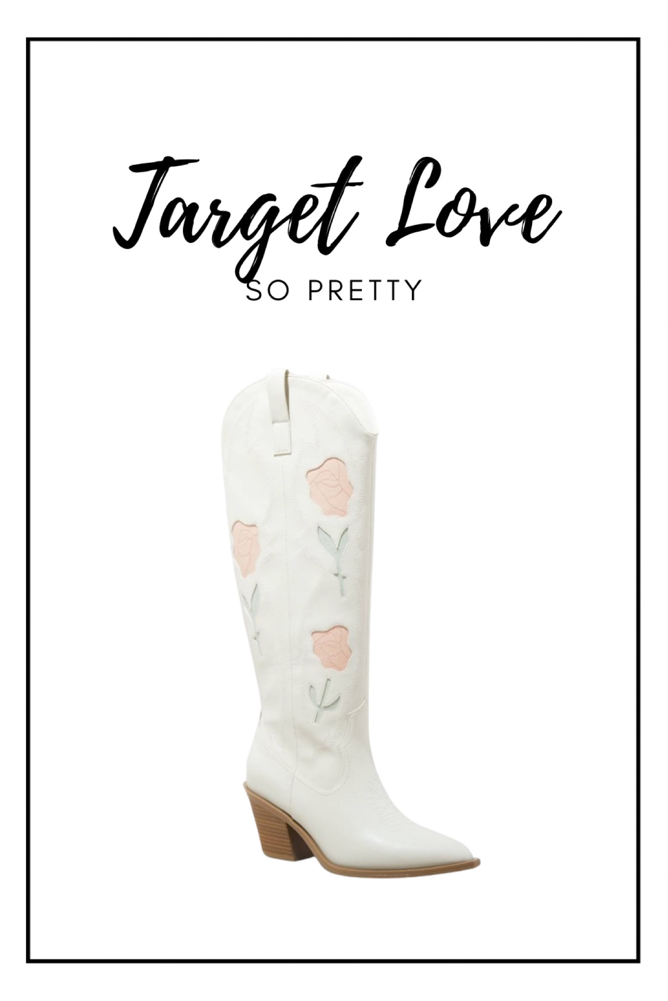 Target, yes Target

Loving these floral cowboy boots
#western #cowgirl #rodeowear 
