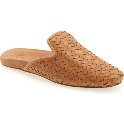 OluKai Mii Mule in Onyx /Onyx at Nordstrom, Size 11 | Nordstrom