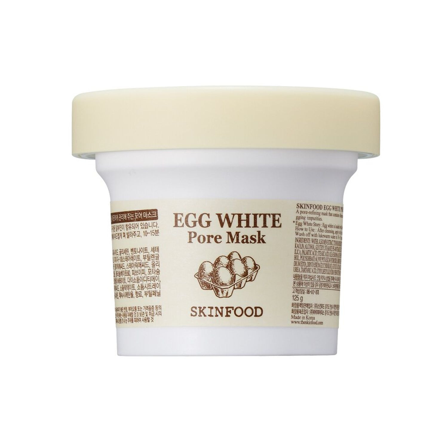 [NEW] SKINFOOD Egg White Pore Mask 120g  | OLIVE YOUNG Global | Olive Young Global