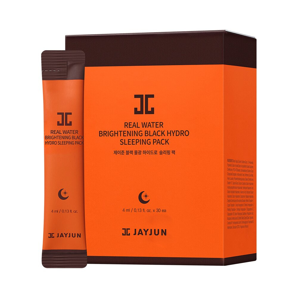 JAYJUN Real Water Brightening Black Hydro Sleeping Mask 4mL*30EA | OLIVE YOUNG Global | Olive Young Global