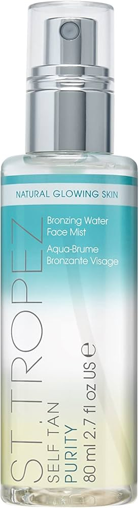 St. Tropez Self Tan Purity Face Mist, Natural Sunkissed Glow Face Tan with Hyaluronic Acid & Anti... | Amazon (US)