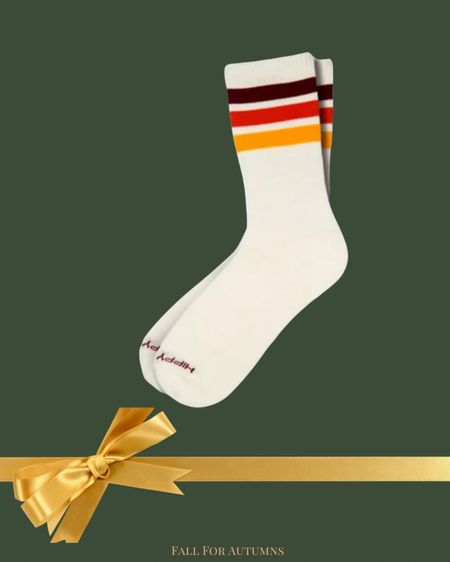 Autumn crew socks, hippy socks, brown stripe, yellow stripe, orange strip sock, dad sock, gifts for her, gift for teens, gifts for college, athleisure, ugg boots, class outfit, casual outfit, gift guide, gifts under $20, true autumn, color analysis, hocautumn, retro socks, tube sock

#LTKfindsunder50 #LTKstyletip #LTKGiftGuide