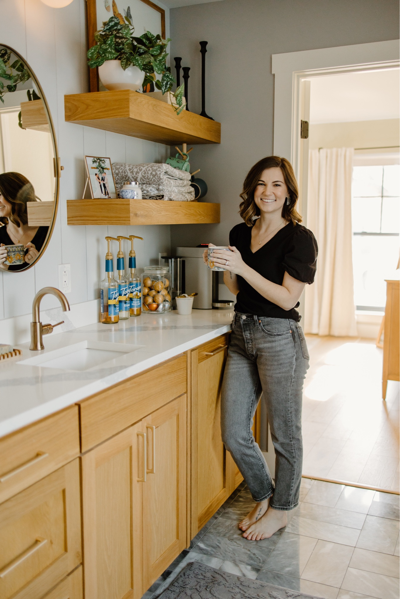 My favorite place to start every morning ☕️🤎

#LTKFind #LTKunder50 #LTKhome