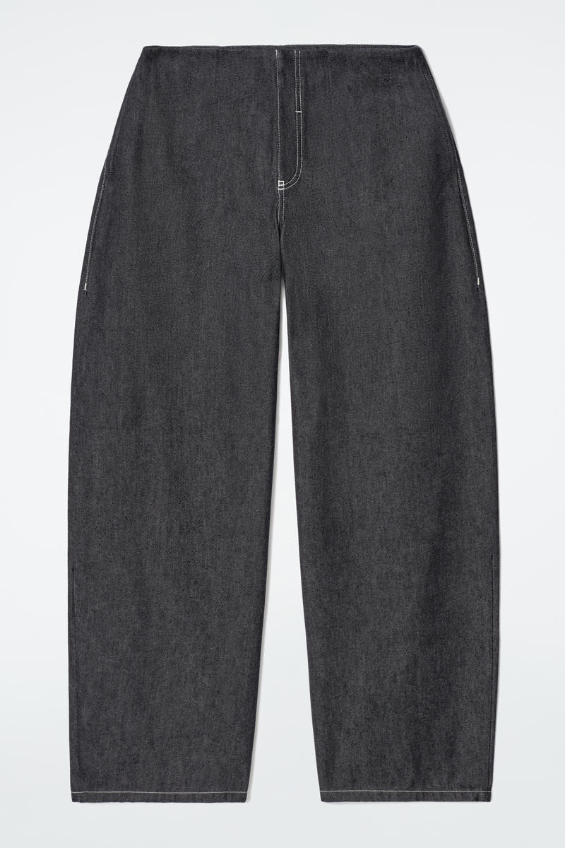 Denim Barrel-Leg Jeans | COS UK