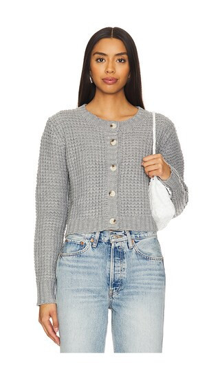 MORE TO COME Alfie Cardigan in Grey. - size S | Revolve Clothing (Global)