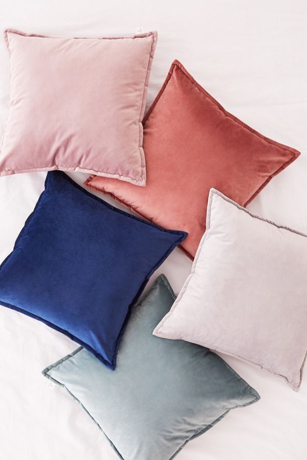 Velvet Throw Pillow | Urban Outfitters US
