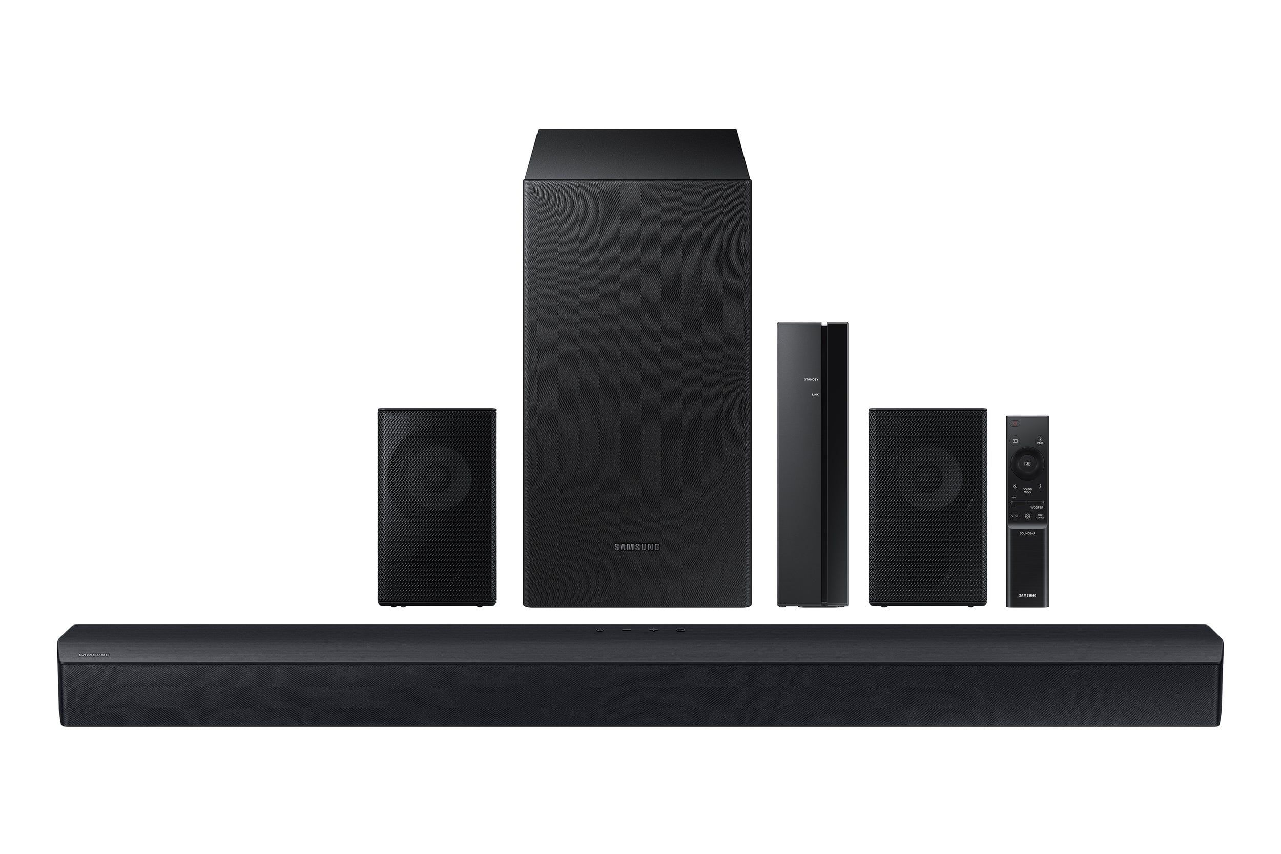 SAMSUNG B-Series 4.1.CH Soundbar & Rear Speakers with Subwoofer, Bluetooth, HW-C47M/ZA 2023 | Walmart (US)