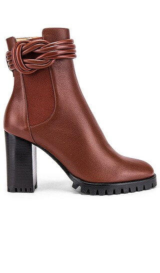 Alexandre Birman Vicky Waterproof Combat Boot in Brown. Size 6.5, 8.5, 9.5, 10. | Revolve Clothing (Global)