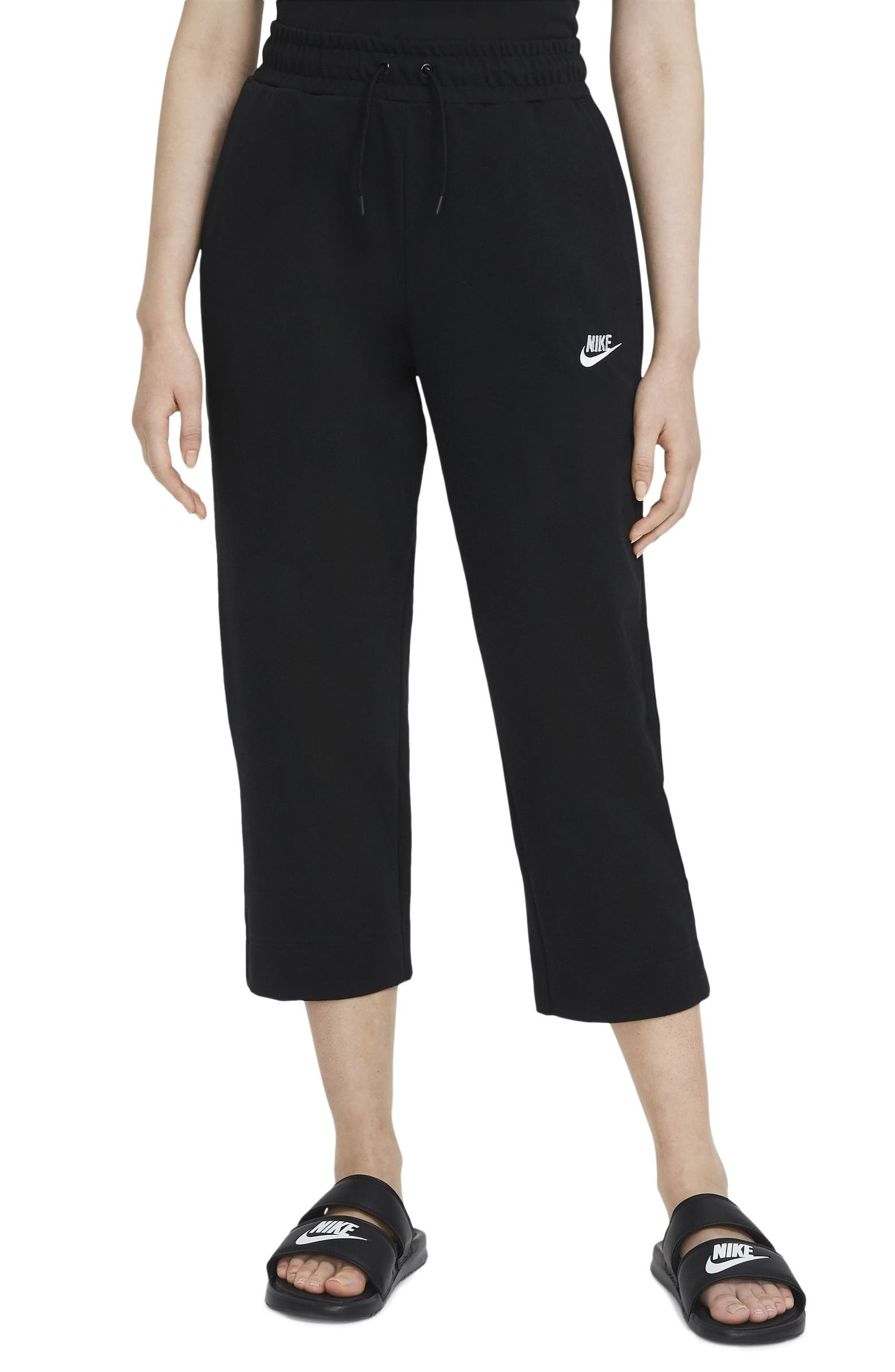 Sportswear High Waist Crop Sweatpants | Nordstrom