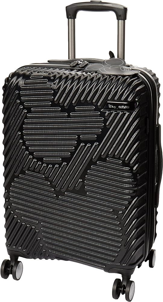 American Tourister Disney Molded Hardside Expandable Luggage with Spinner Wheels, Black, Carry-On... | Amazon (US)